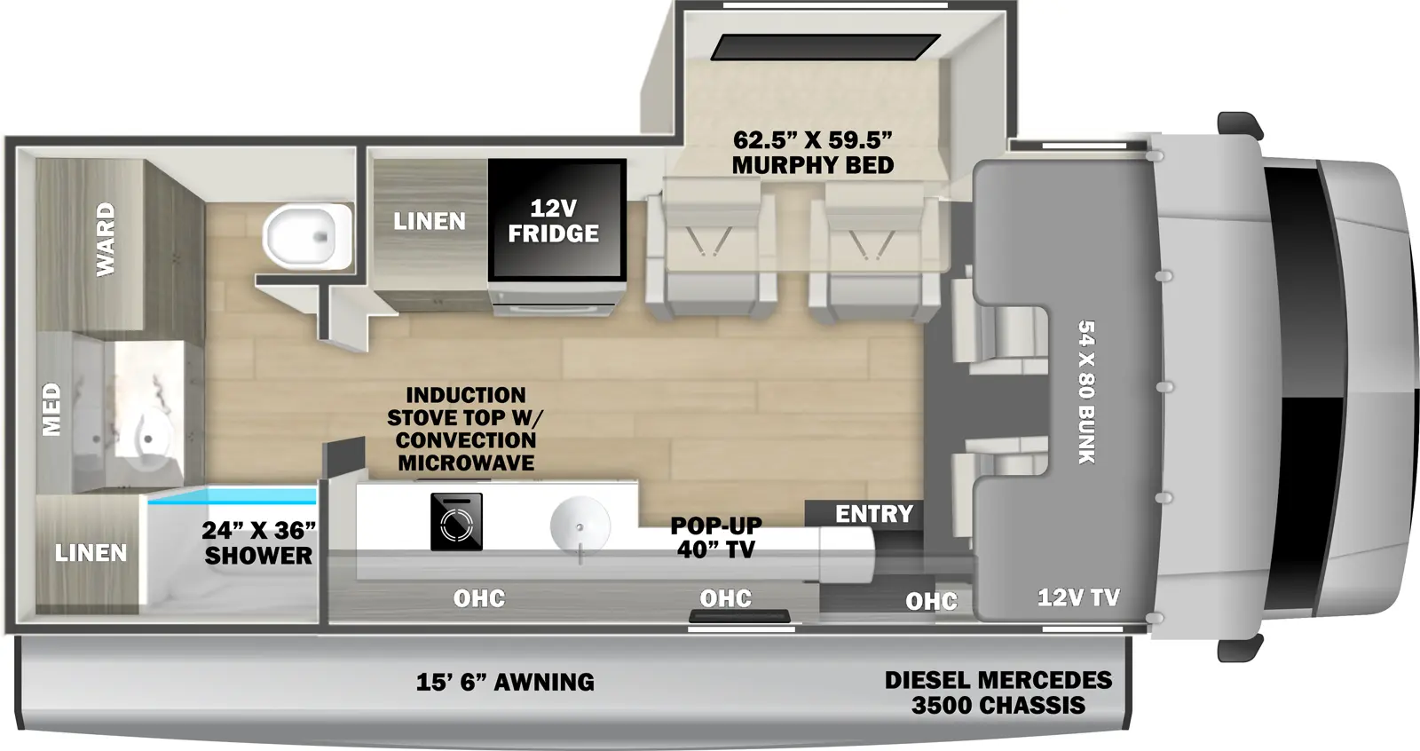 Forester Mbs 2401M Floorplan